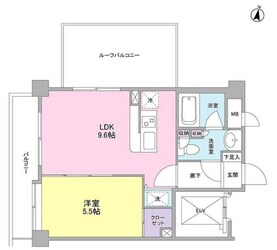 ボヌール都立大学壱番館の物件間取画像